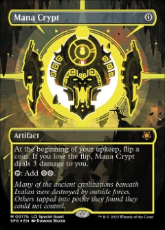 Mana Crypt Special Guests Cosmium Neon Ink Art